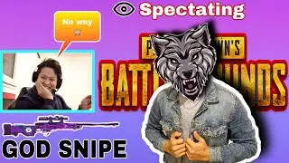 I SPECTATED MY BROTHER GAMEPLAY & PEMA GOD LEVEL SNIPING II PUBG MOBILE