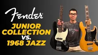 Fender short scale Jazz Bass Junior collection vs. Fender 1968 vintage Jazz Bass - Sonic comparison