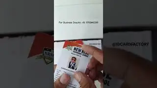 PVC ID CARD #pvc #card #printer #software #shorts #print