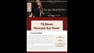 EK SHAAM BUZURGON KAY NAAM Highlights: Launch Gala for the 