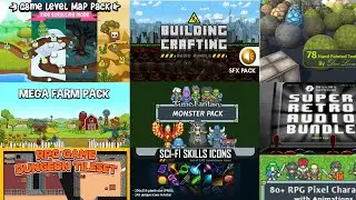 Комплект игровых ресурсов с 2D-графикой и звуком уже доступен на GameDev Market