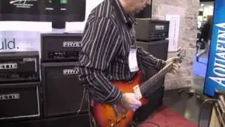 NAMM 2011 Steven Fryette presents pedals S.A.S. and Boostassio Fryette Memphis 30