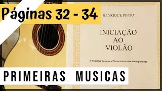 Andante e Poco Andante - Inicia&ccedil;&atilde;o ao Viol&atilde;o p&aacute;ginas 32 a 34 - Aula 05