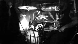 Sein Und Zeit - M.T. Drum cam - live at 5 Star Bar 4/16/2016