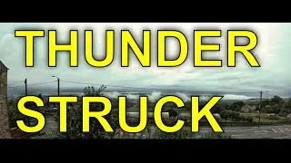 GoPro Hero 10 Black - 4K EPIC cinematic timelapse of thunderous storm tearing through the valleys