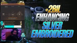 Carried Or VERY Lucky +4 Silver Embroidered Enhancing In Black Desert Online