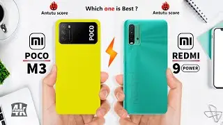 Poco M3 Vs Redmi 9 Power | comparison