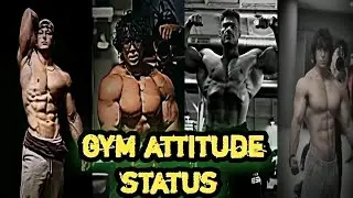 Gym attitude status 🔥gym motivation shayari 🥵bodybuilder shayari video 😎#rohit_fitness91 #motivation