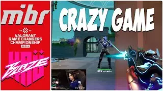 TOP 3 ZATWIERDZONY! MIBR kontra KRU BLAZE &ndash; NAJWAŻNIEJSZE MOMENTY &ndash; Mistrzostwa VALORANT Game Cha...