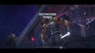 MCOC DXASG vs UA AW Buffet Path and Boss fight - Full Path