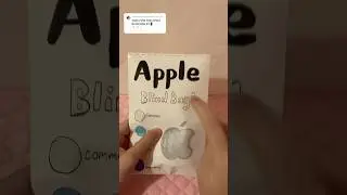 apple blind bag 2 📱#apple #papercraft #blindbag #craft #diy #papersquishy #asmr #kpop #sanrio