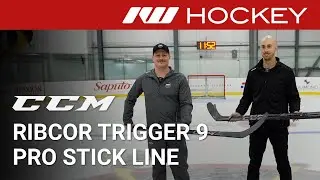 CCM RibCor Trigger 9 Pro Stick Line // Обзор на льду