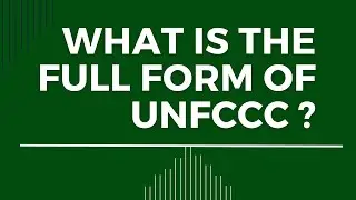 UNFCCC FULL FORM PART (417)
