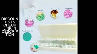50PC Slices Microscope slides Specimen Animal Plant Insect Microorganism Microbe Sample Section Lab