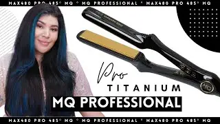 🖤 PRANCHA PRO TITANIUM MAX480 MQ Professional: Aquece até 252°C, Perfeita para Alisamentos [Bivolt]