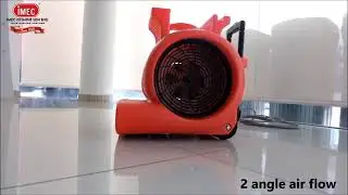 Speedy Dry Your Floor & Carpet with IMEC Speedo T03 Wind Blower