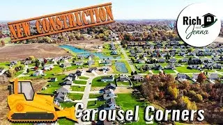 New Construction Update at Carousel Corners in New Middletown, OH with Rich and Jenna