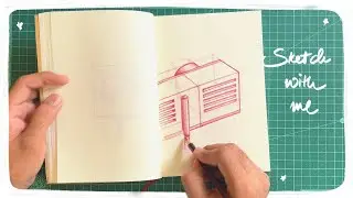 sketching opal camera | sketch with me  📸
