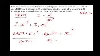 A-level Physics: Nuclear Physics Lesson 3 - Inverse Square Law