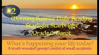 A truth being revealed today!  gossip& cattiness!  careful of small accidents! Tarot reading
