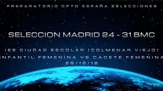 Selecci&oacute;n de Madrid 24  - 31 BMC (29/12/16) 4K UHD