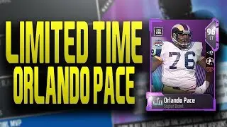NEW LIMITED TIME 96 ORLANDO PACE IN PACKS RIGHT NOW!!| MADDEN 18 ULTIMATE TEAM LIMITED TIME CARDS
