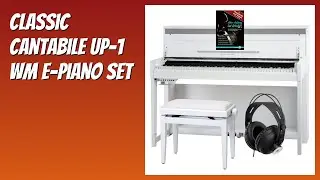 BEWERTUNG (2025): Classic Cantabile UP-1 WM E-Piano Set. Infos