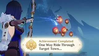 One Way Ride Through Target Town | Natlan Hidden Achievement | Genshin Impact 5.2