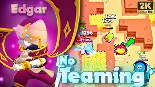 Edgar Destroys Teamers and Wintraders in Solo Showdown | No Teaming Challenge | Brawl Stars