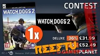Gamesplanet com Watch Dogs 2 Digital Deluxe Giveaway!!!! [closed]