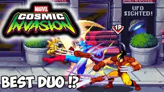 Росомаха и Капитан Америка &mdash; лучшие!? Демоверсия Marvel Cosmic Invasion