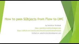 How to pass SObject List to LWC from a Flow