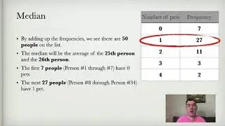 Using Frequency Tables