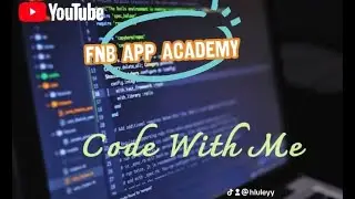 FNB App Academy. Week 8