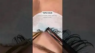 || EDUCATIONAL POST || How to isolate short and fine natural lashes 🤍