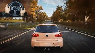 Volkswagen MK6 R on Rotiform Wheels - Forza Horizon 4 - Logitech G920