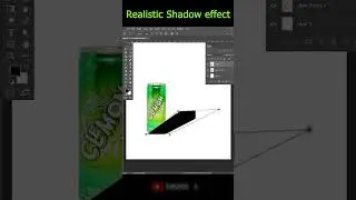 Drop shadow ।  Photoshop Tutorial । realistic shadow photoshop । shadow #Technical_Habib #shorts