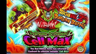 CELL MAX BURST MODE | VS GOGETA/VEGETO | 🐉DRAGON BALL Z DOKKAN BATTLE 🐉 