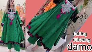 Latest stylish dress cutting and stitching/ how to make summer dress dress designing idea