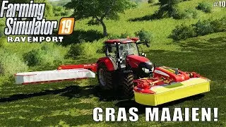 'GRAS MAAIEN!' Farming Simulator 19 Ravenport #10