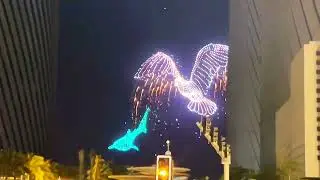 Lusail Sky Festival Fire Works and Drone Show Extended #unboxing #fireworks #visitdoha #drone