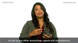 Shoup Legal: You Are Named a Trustee