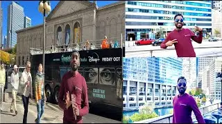 USA- CHICAGO CITY TOUR by BIG BUS TOURS| HOP On HOP Off BUS| Big Buildings