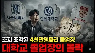 4년제 졸업하고 그냥 백수에요 휴지조각된 대학교 졸업장의 현실