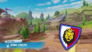 Spyro Circuit w/Royal Knights Raceway Theme (CTR: Nitro Fueled/LEGO Racers)