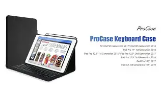 How to Install ProCase Ultra-slim Wireless Keyboard Case