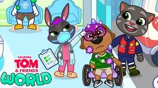 Talking Tom Friends World All characters and locations are open in Part 1
