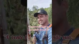 6 horas no alto da torre &mdash; Suor, foco e miss&atilde;o cumprida#internet #rural #telecom #trabalho #expansao