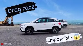 Tata Nexon vs Brezza/urban cruiser Drag Race 😭 - यकीन नहीं होता😂