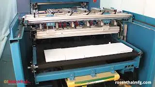 Rosenthal Sheeter Slitter with Auto Stacking - Rosenthal Manufacturing  